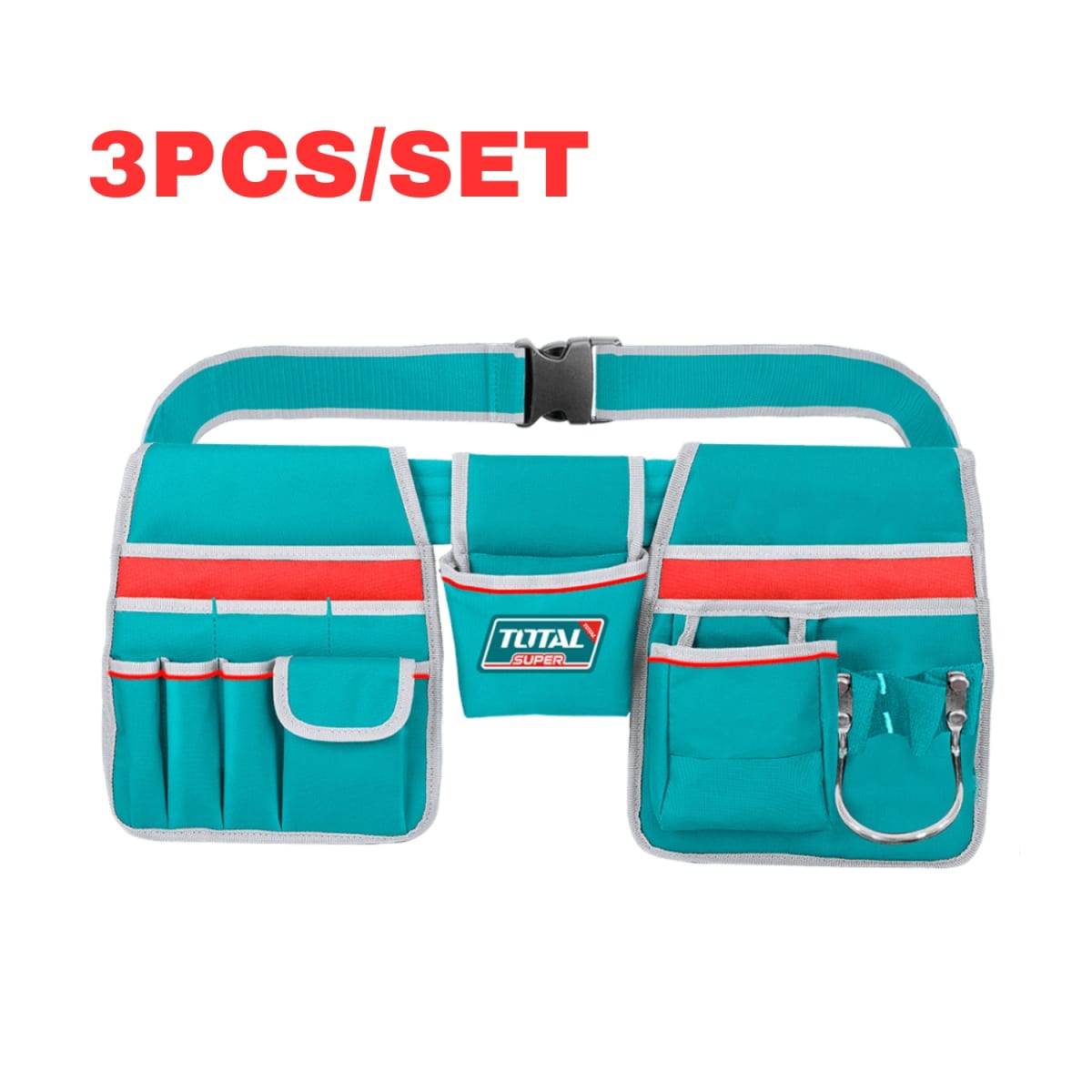 Kit 4 Porta Herramientas Chaleco + Maletin + Bolso + Cinturón Total5