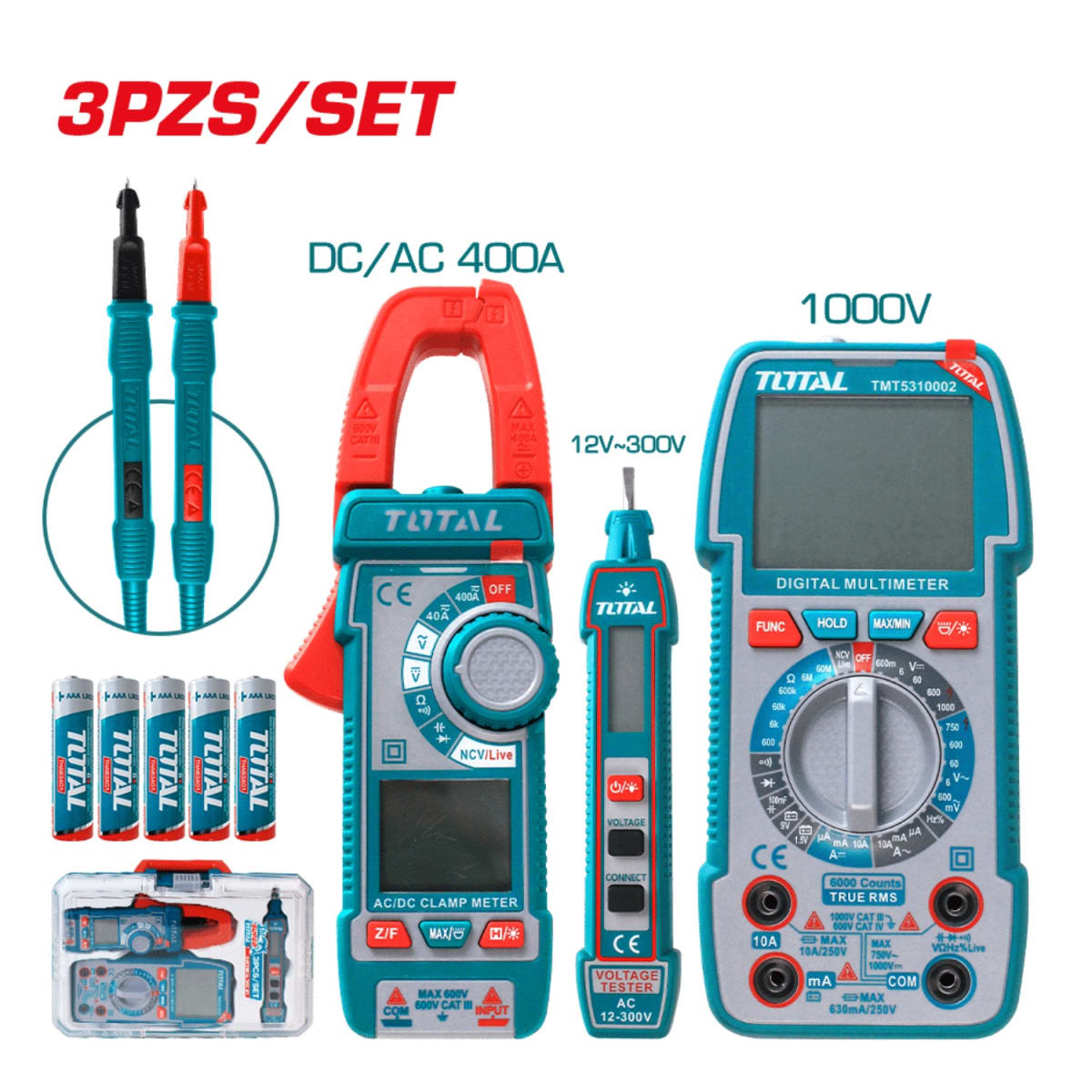Set eléctrico 3pcs en maletín Total2