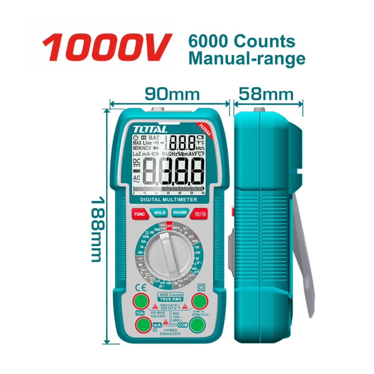 Set eléctrico 3pcs en maletín Total4