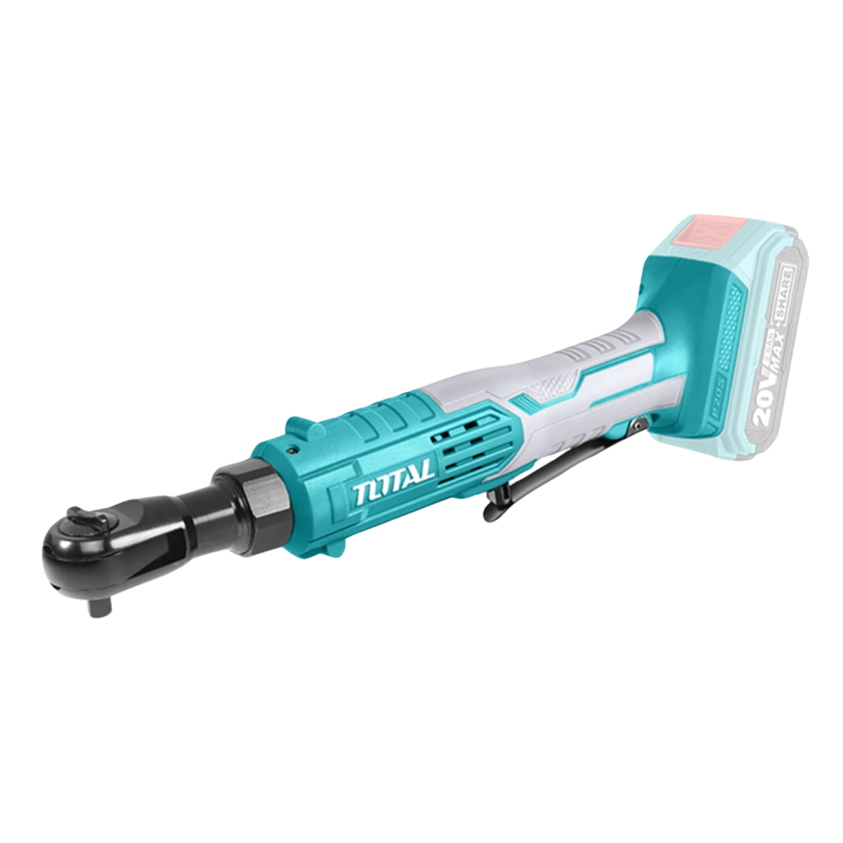 Combo llave de impacto 20v + llave ratchet 20v + set dados Total3