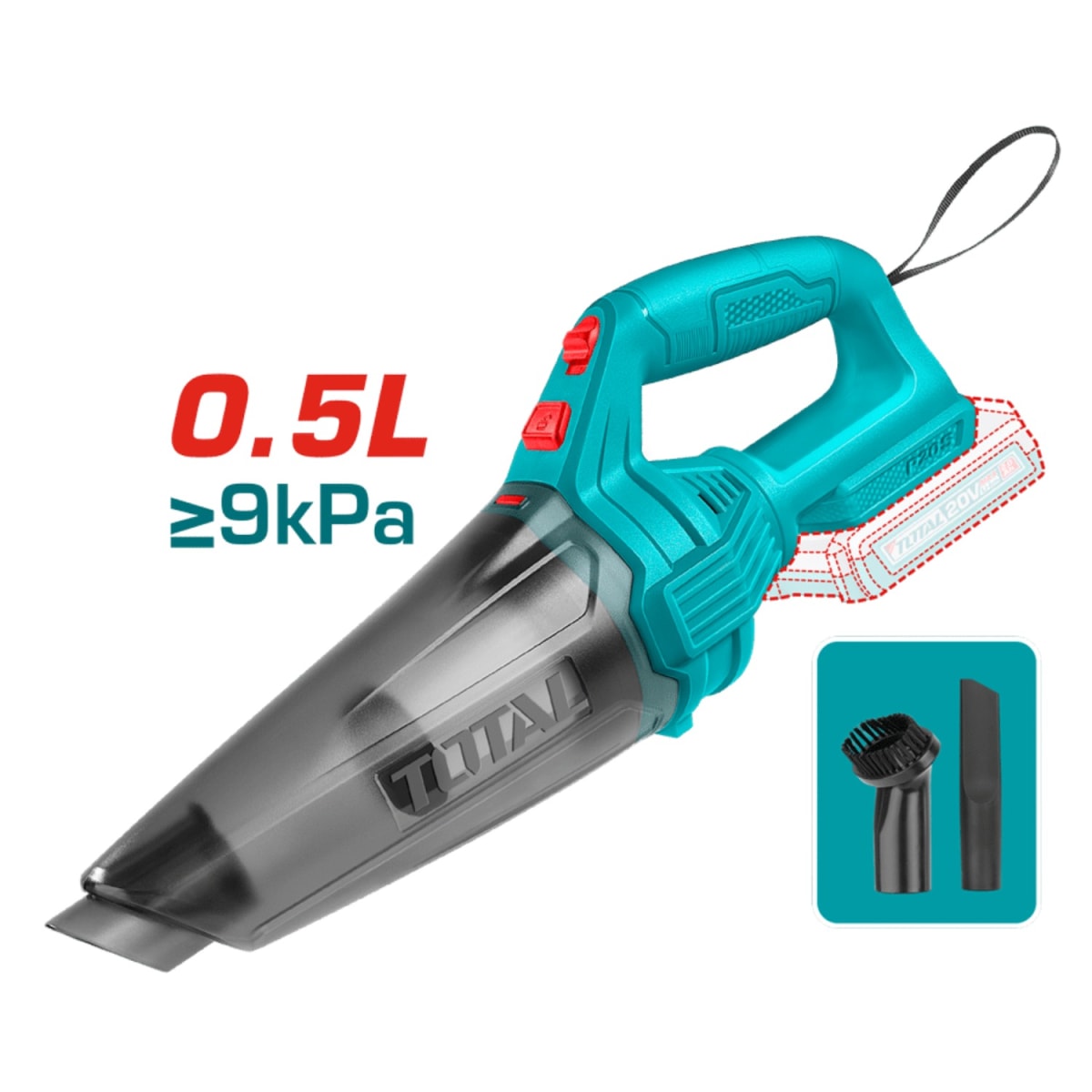 Combo Pistola para pintar + Hidrolavadora + Aspiradora 20v Total5