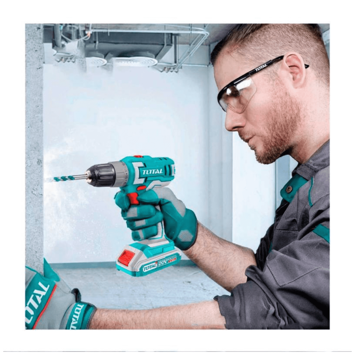 Combo taladro + llave de impacto 20v Total6