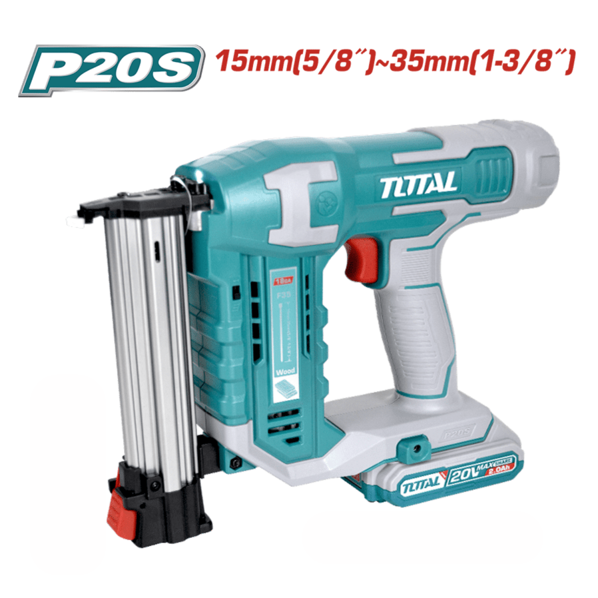 Combo clavadora 20v + herramienta multifunción 20v Total2