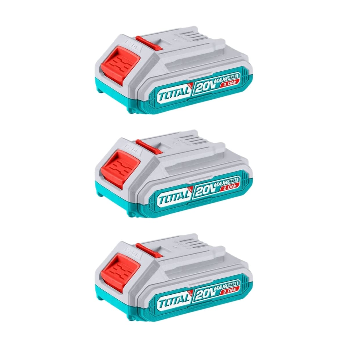 Set de 3 baterías inalámbricas 2.0Ah 20V Total1