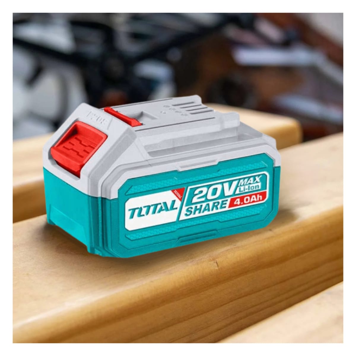 Pack de 2 baterías 4ah industrial Total4