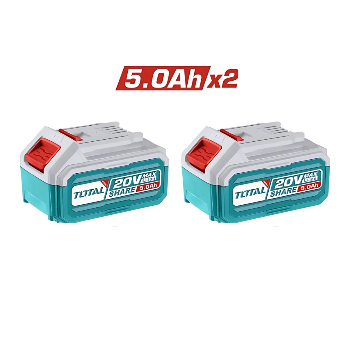 Juego de Batería de litio 20v 5ah industrial Total2