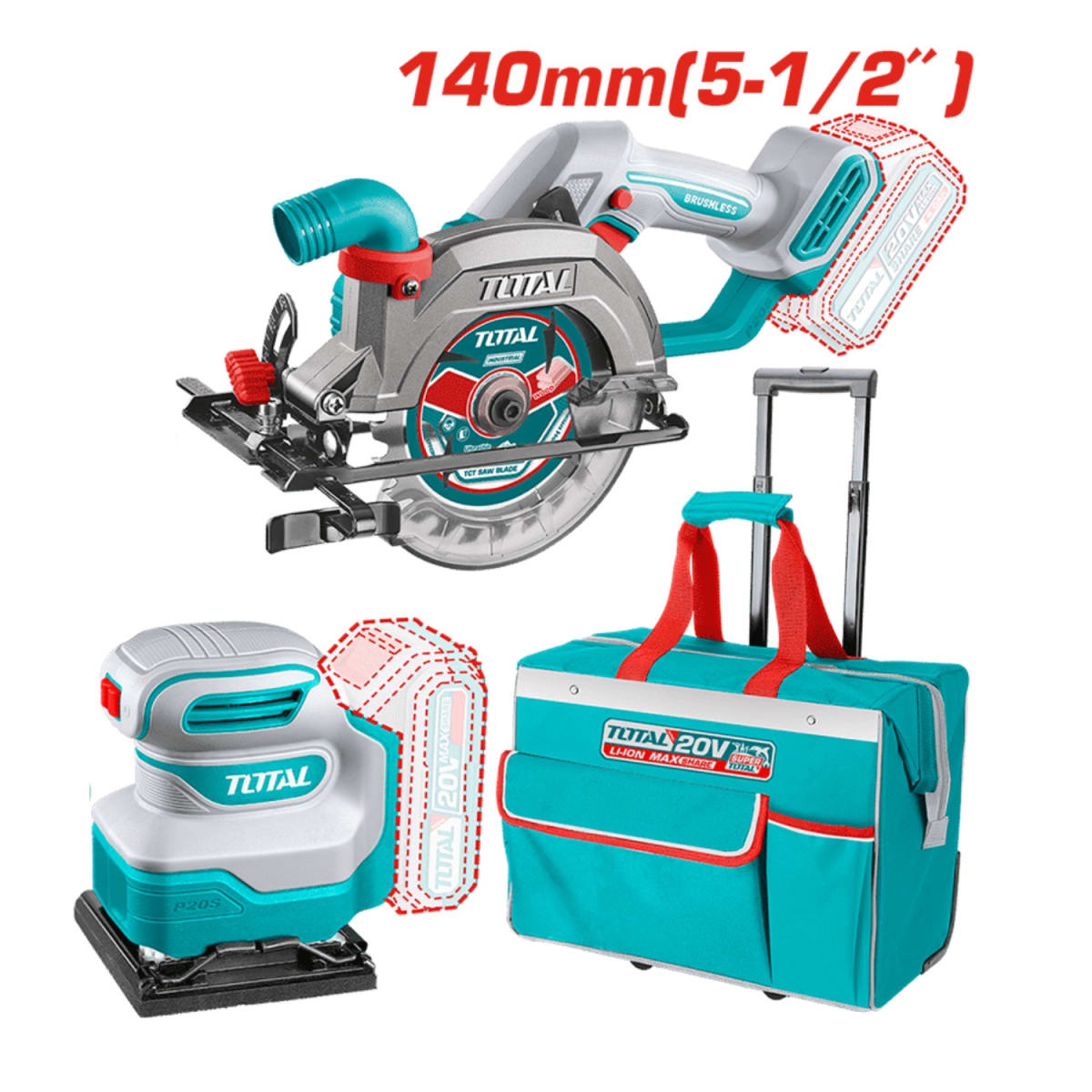 MEGA COMBO 11 en 1 + 151 AccesoriosTotal4