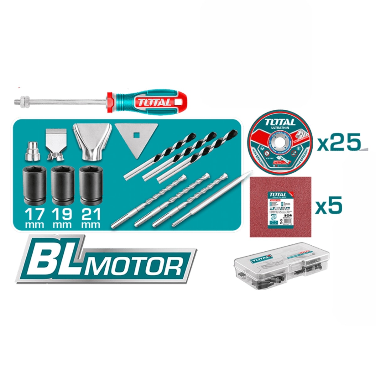 MEGA COMBO 11 en 1 + 151 AccesoriosTotal7