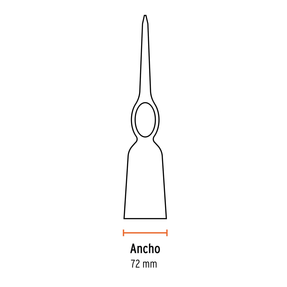 Pico peruano 2.5 lb Truper3