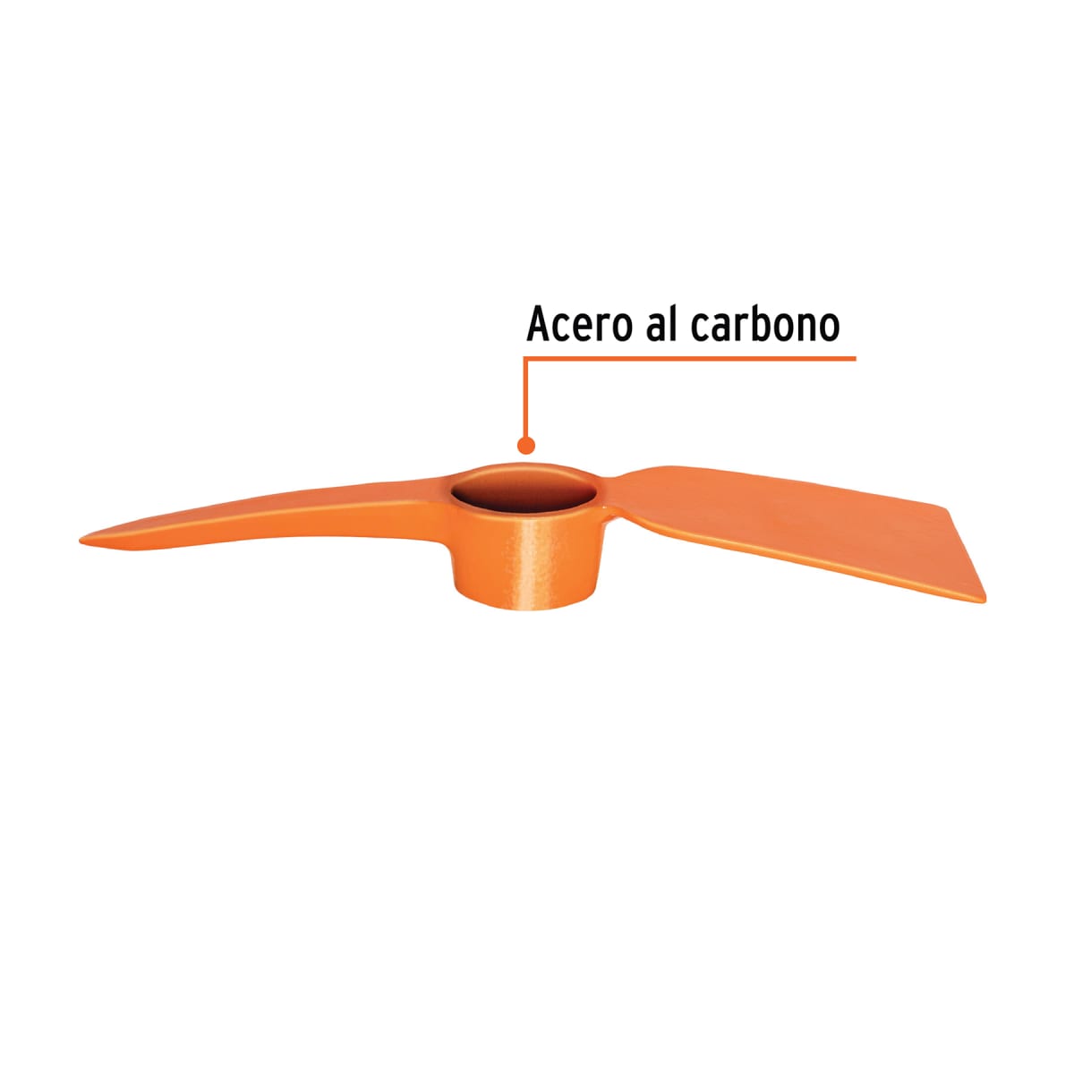 Cabeza de zapapico 5 lb, sin mango, Truper2