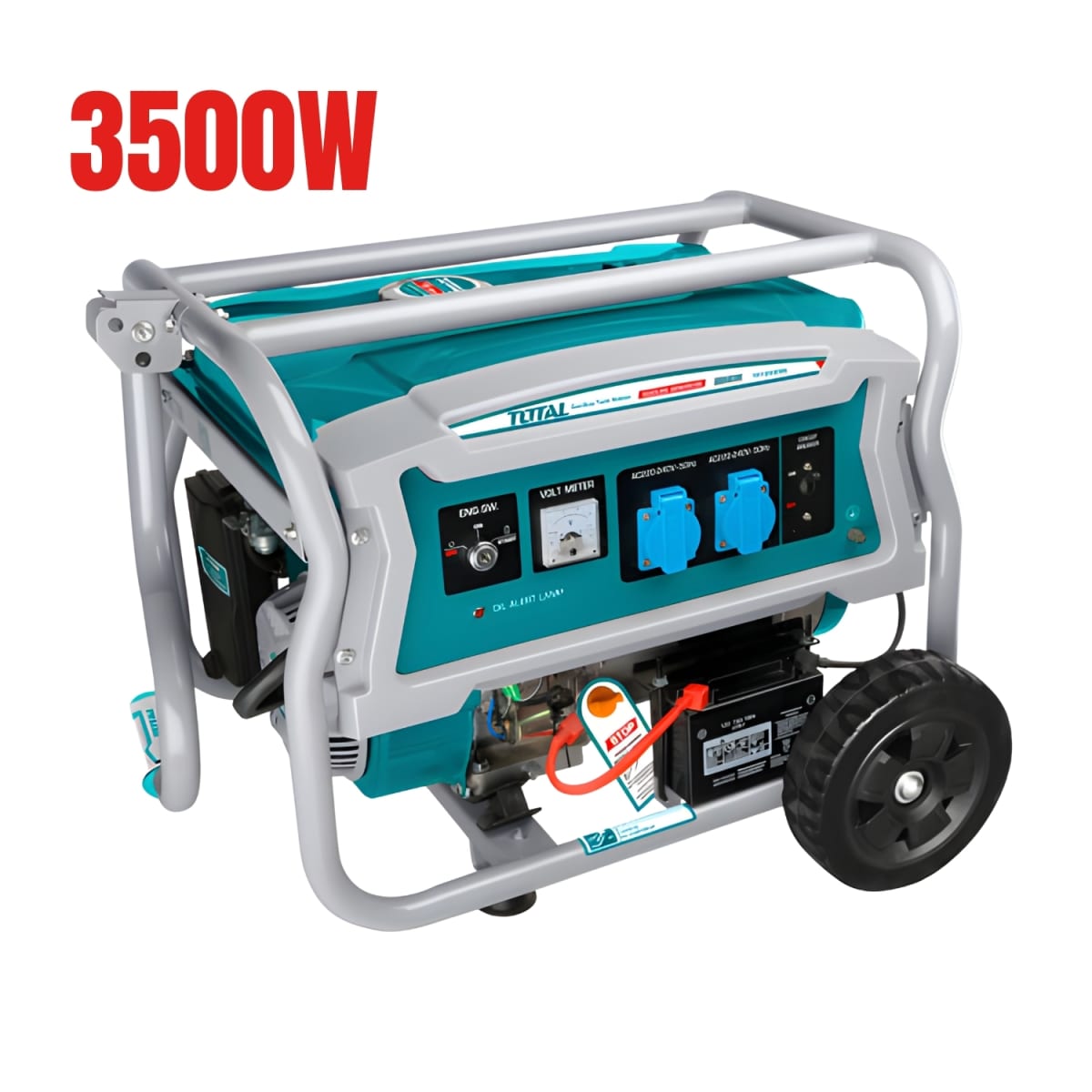 Generador gasolinero 3500w con arrancador eléctrico industrial Total3