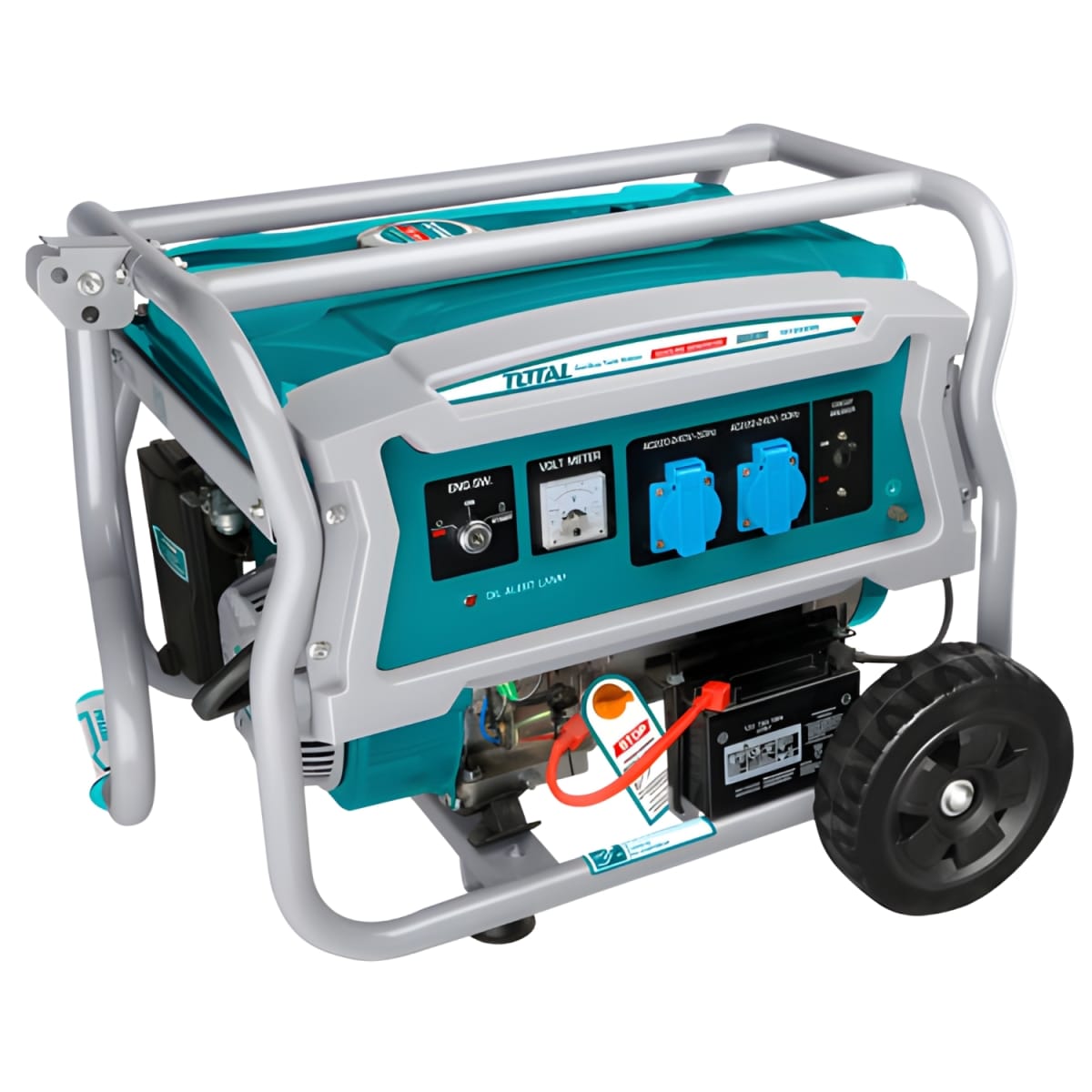 Generador gasolinero 3500w con arrancador eléctrico industrial Total1