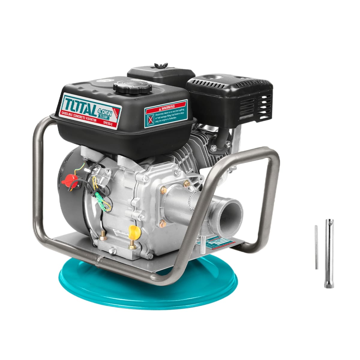 Vibrador de Concreto a Gasolina 4.0kw + Manguera 6M Total3