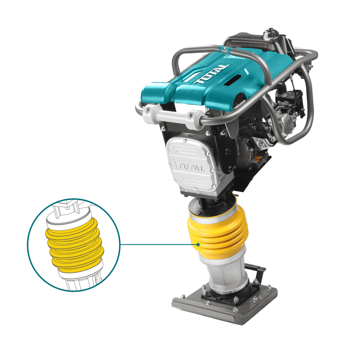 Apisonador a gasolina 6.5HP Total2
