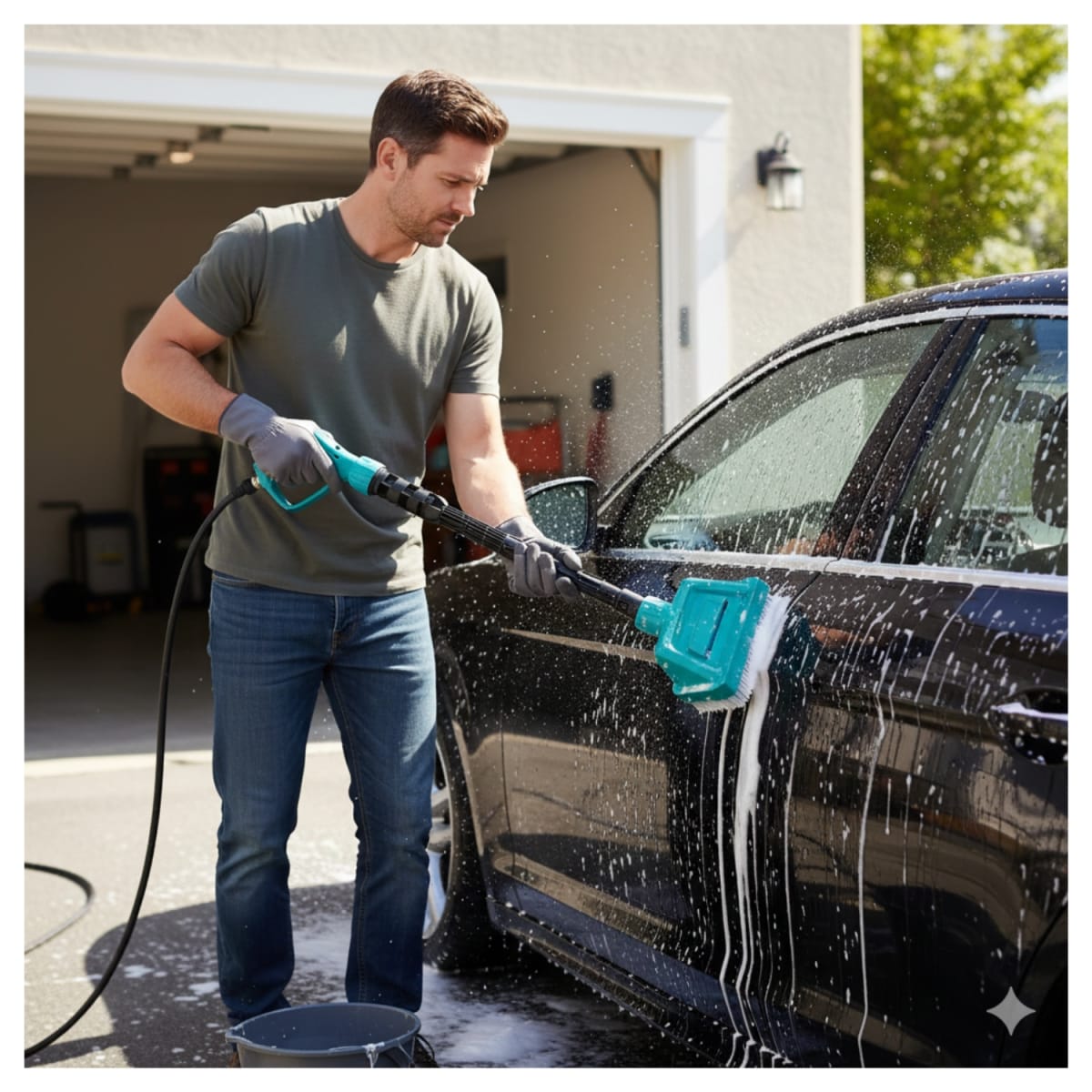 Escobillas para Hidrolavadora 195mm Total2