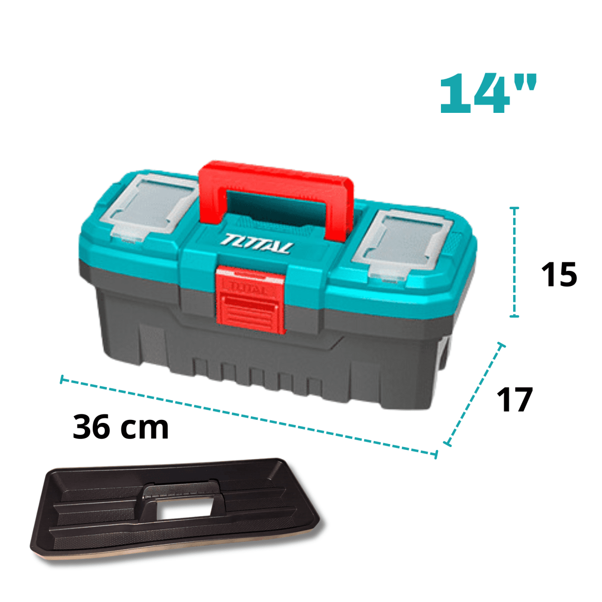set de caja para herramientas 3 en 1 Total3