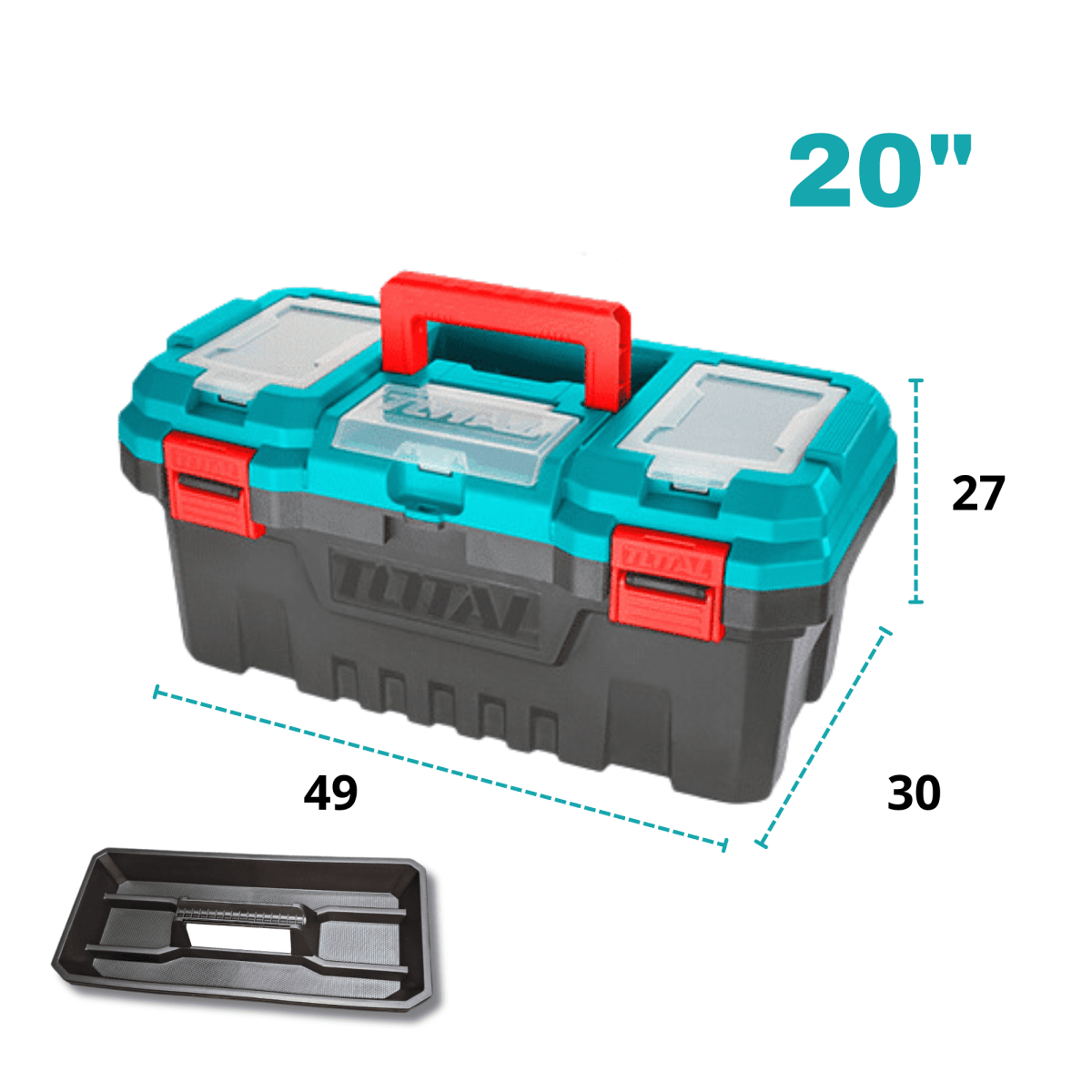 set de caja para herramientas 3 en 1 Total5