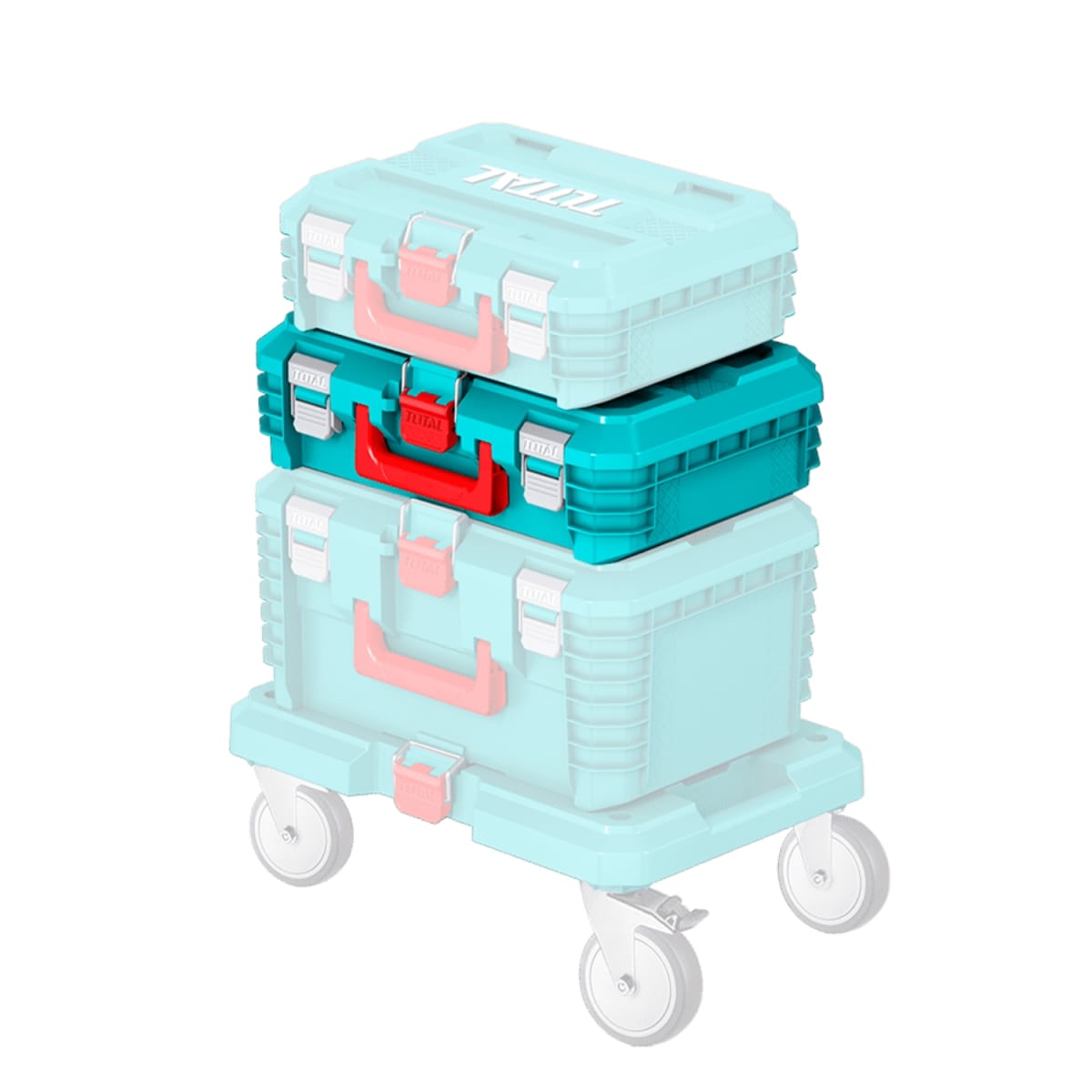 Caja de Herramienta Apliable 19'' Total2