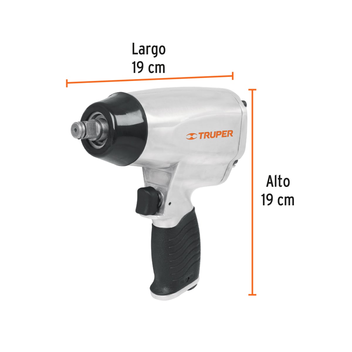 Llave de impacto neumática 1/2'' Truper3