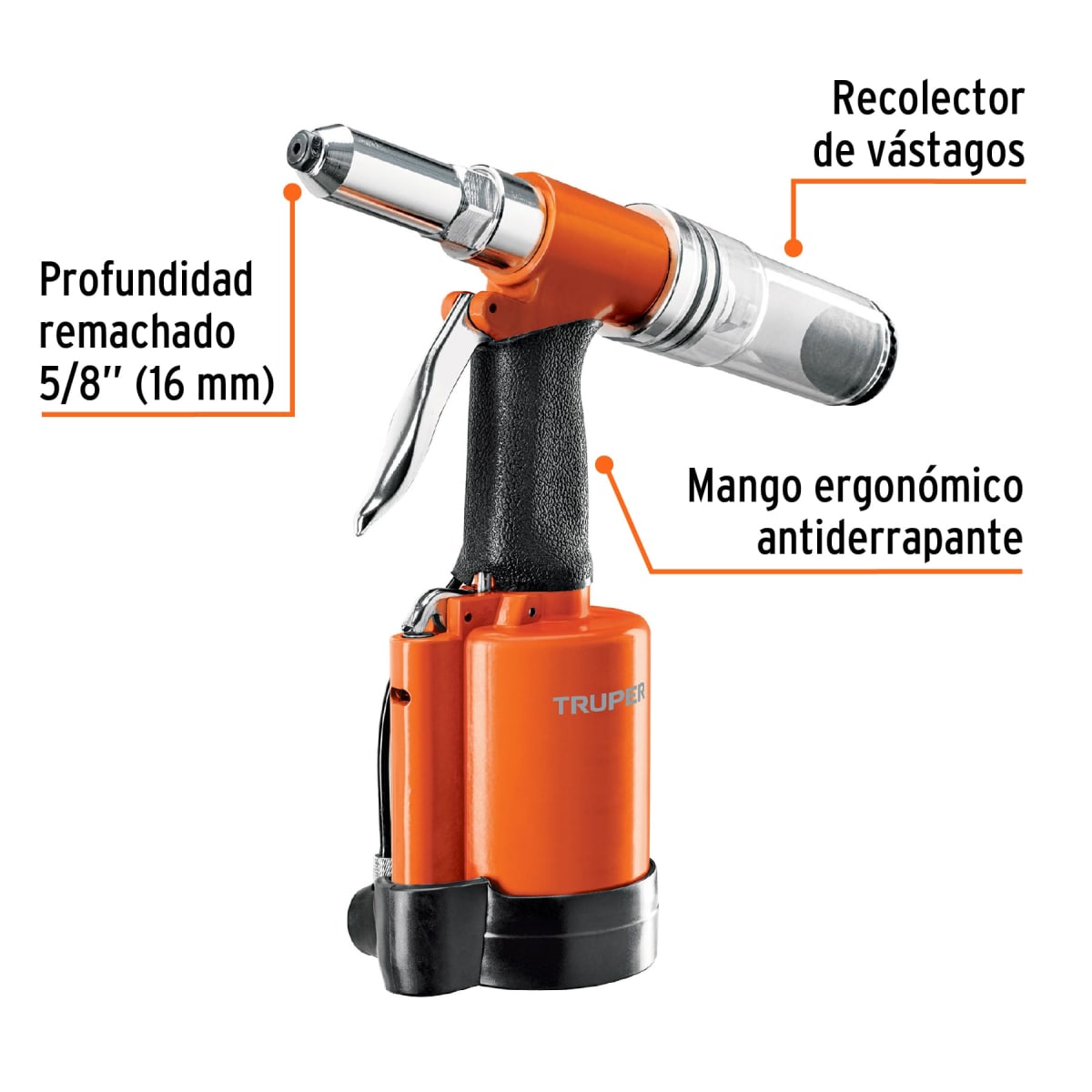 Remachadora neumática 3/16