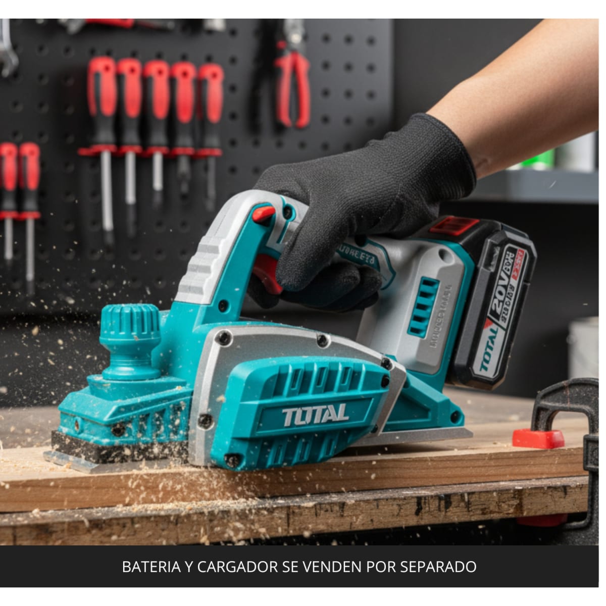 Cepilladora Inalambrica 140000Rpm 82x2mm 20v Total4