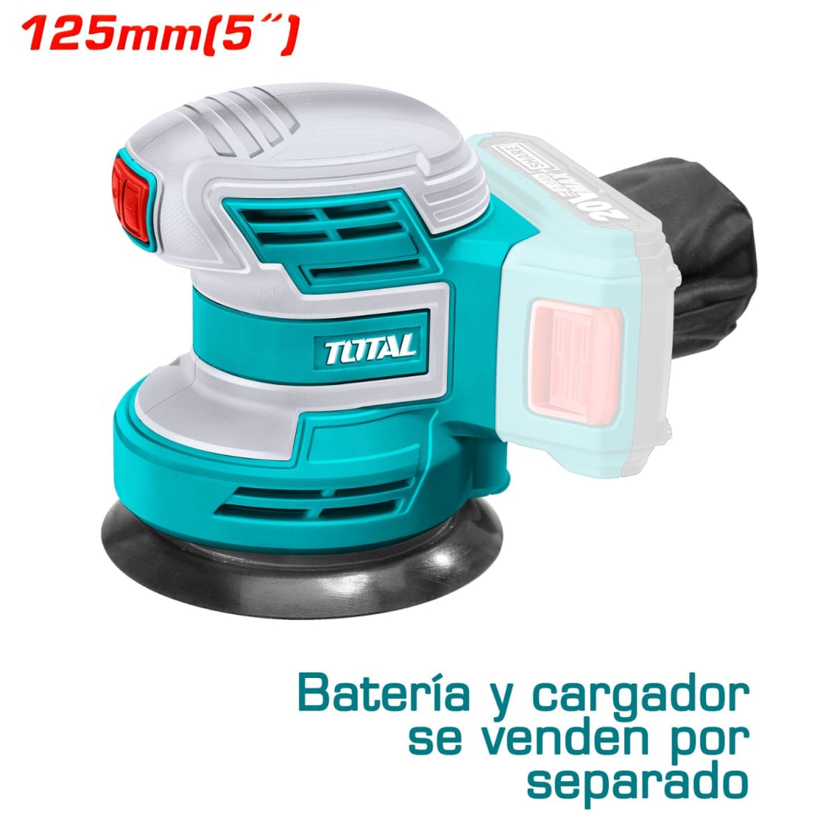 Lijadora orbital 20V Total2