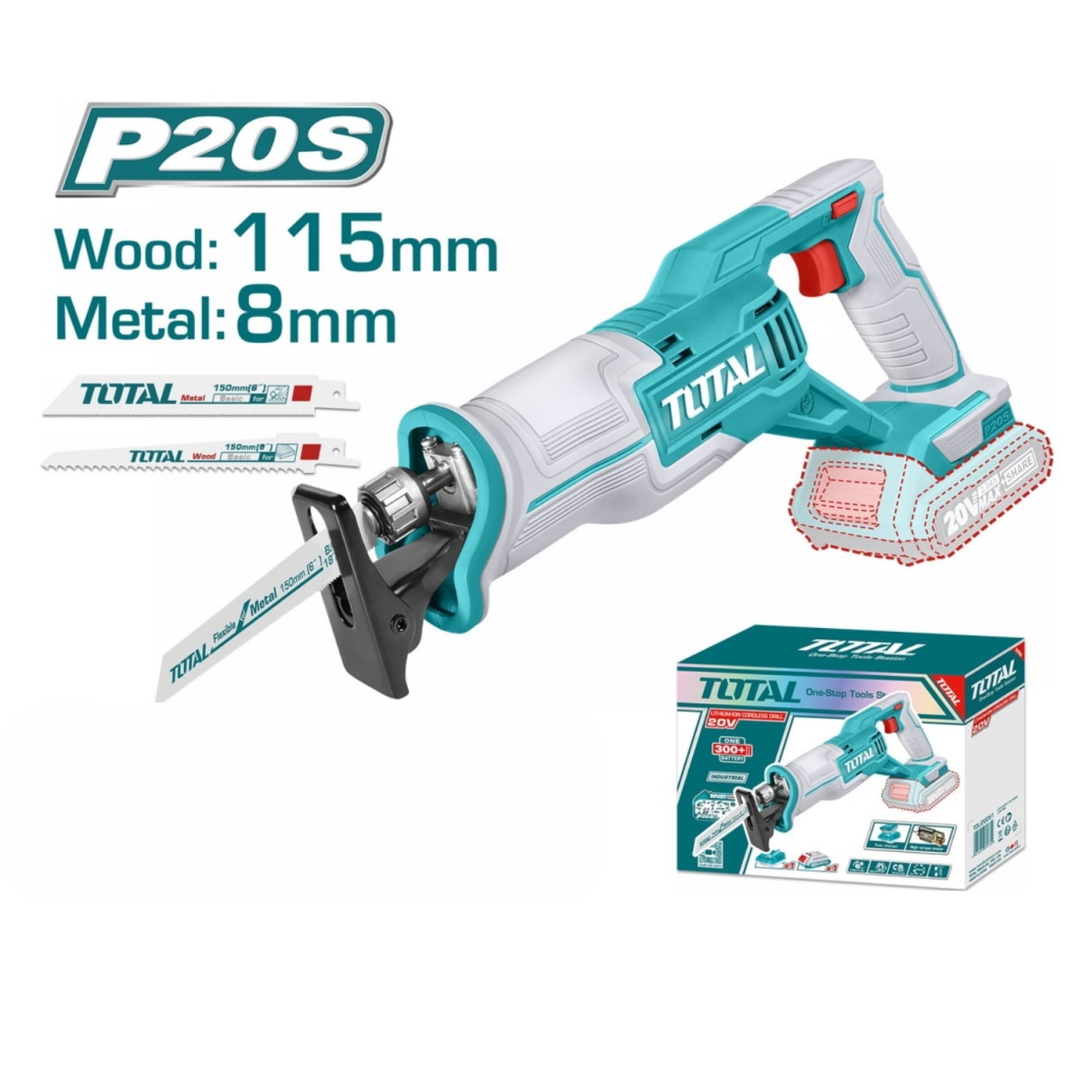 Sierra Sable LI-ION 20V Total2