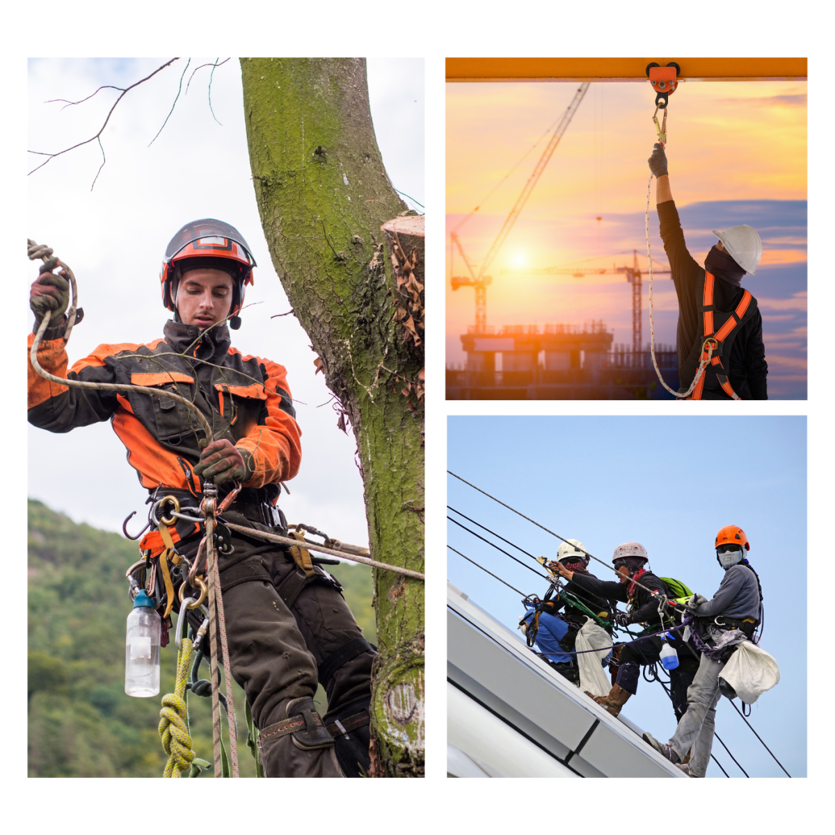 Kit contra caida con 3 anillos norma ANSI incluye mochila Truper5