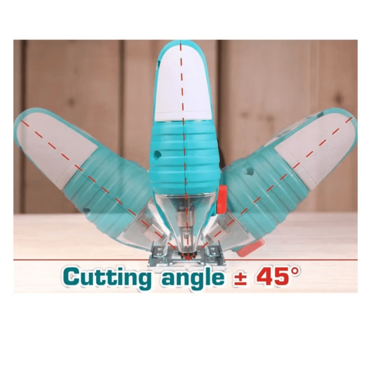 Combo Taladro percutor 680w + sierra caladora 570w Total6