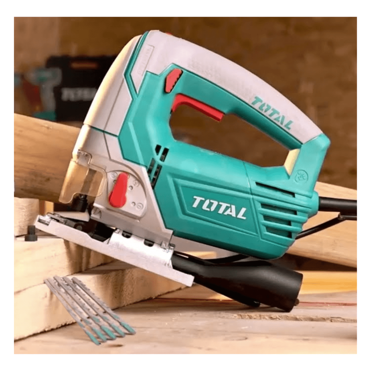 Sierra caladora 800w Industrial Total3