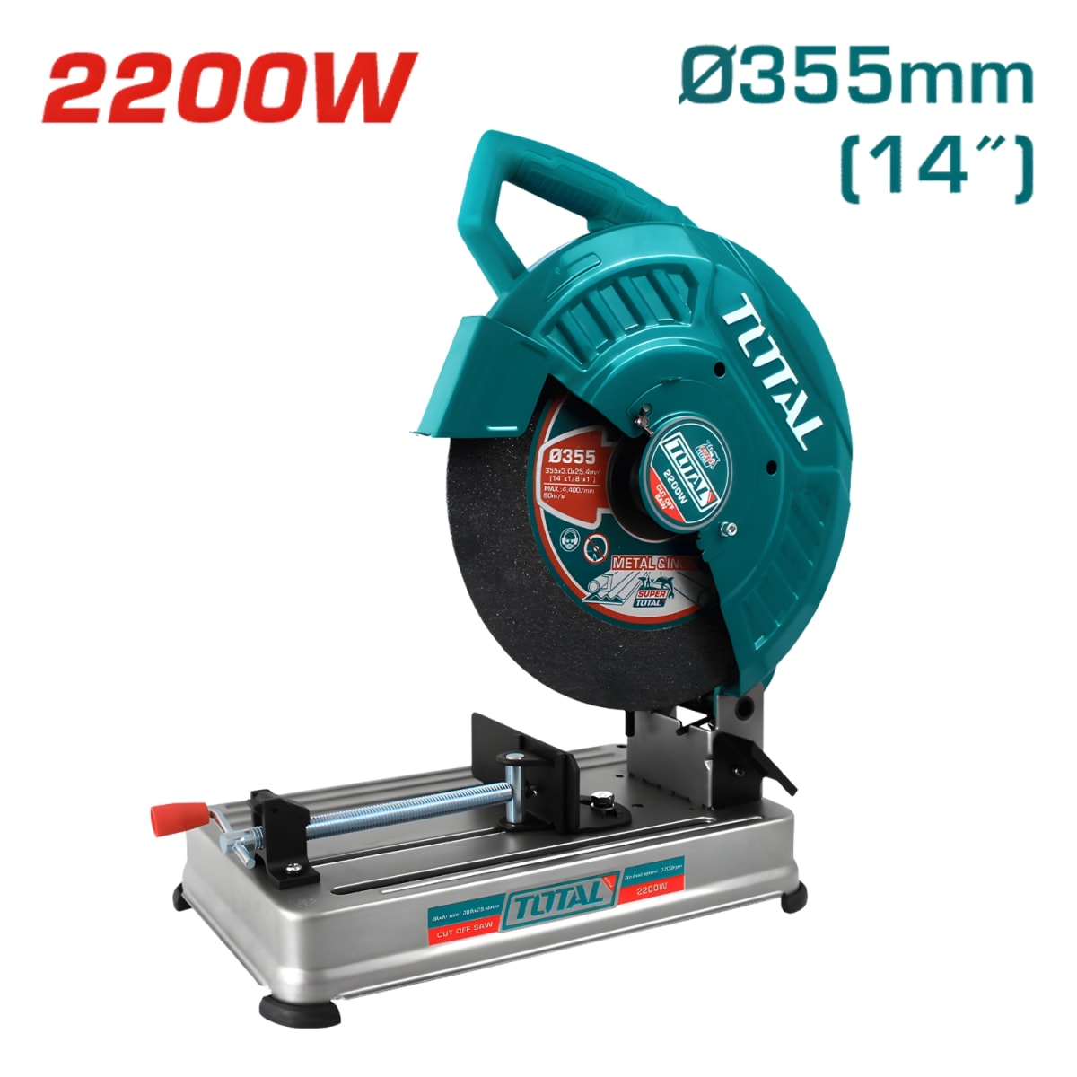 Tronzadora 2200w 14'' Industrial Total4