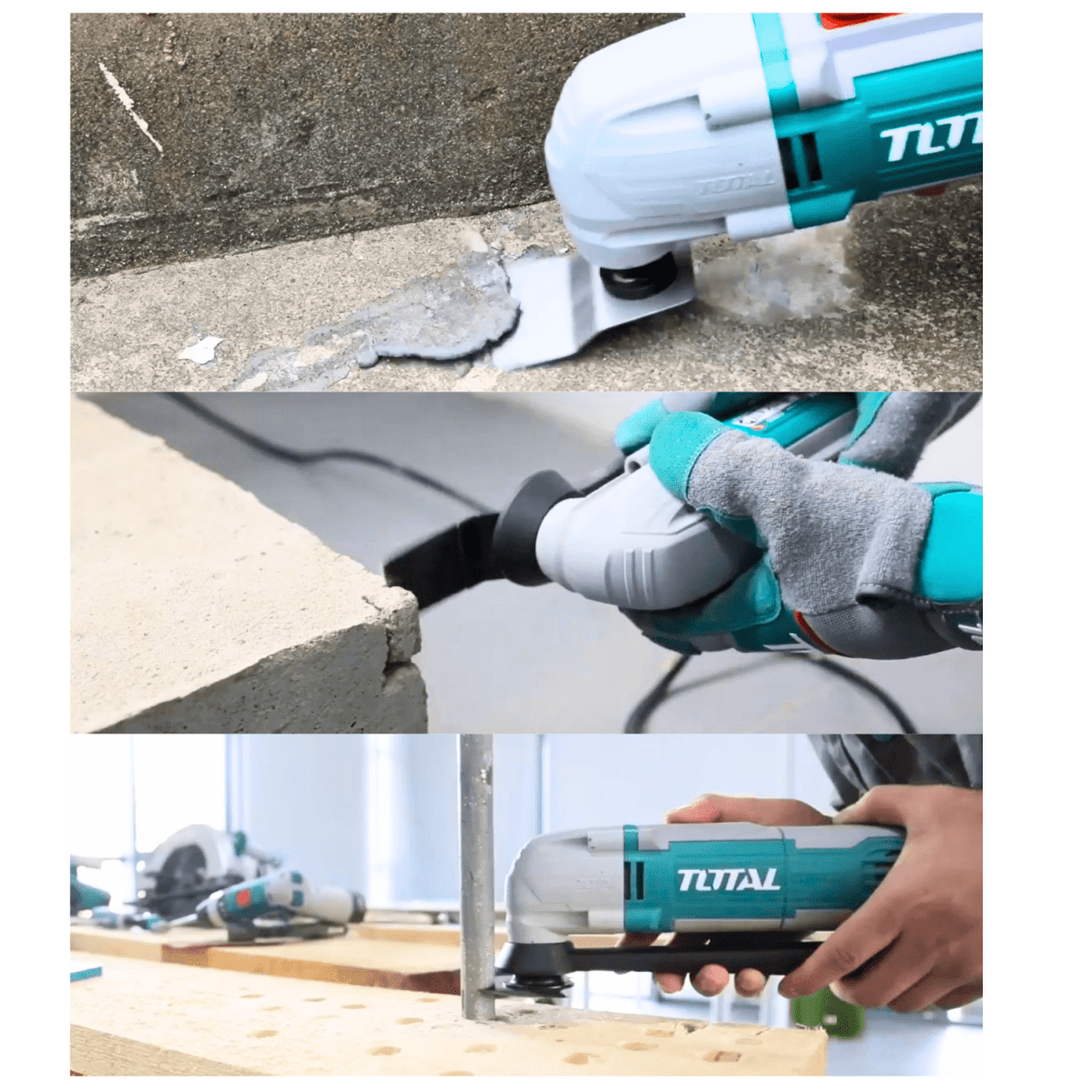 Calibrador Vernier 6'' Truper +Herramienta multifunción 300w Total7