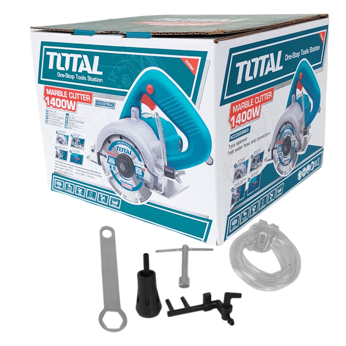 Cortador de marmol 1400w Total5