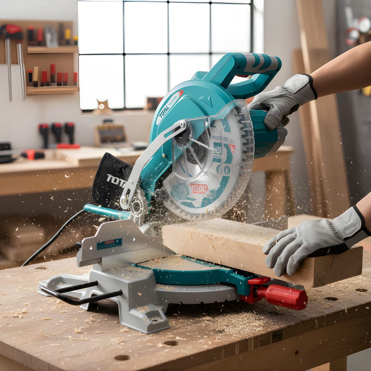 Sierra ingleteadora 1800w 10