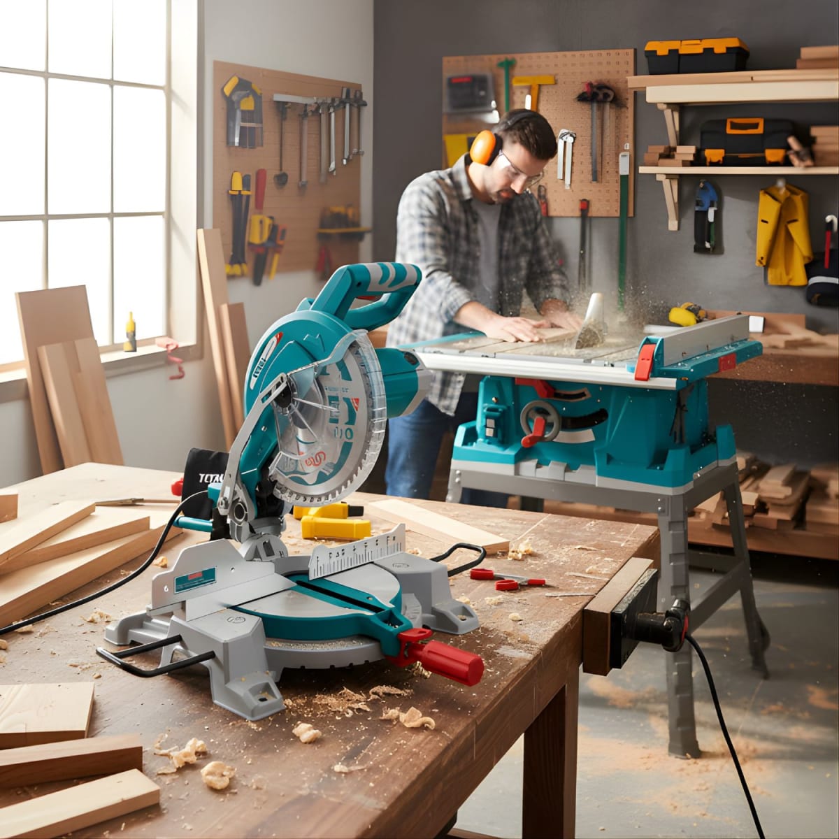 Sierra ingleteadora 1800w 10