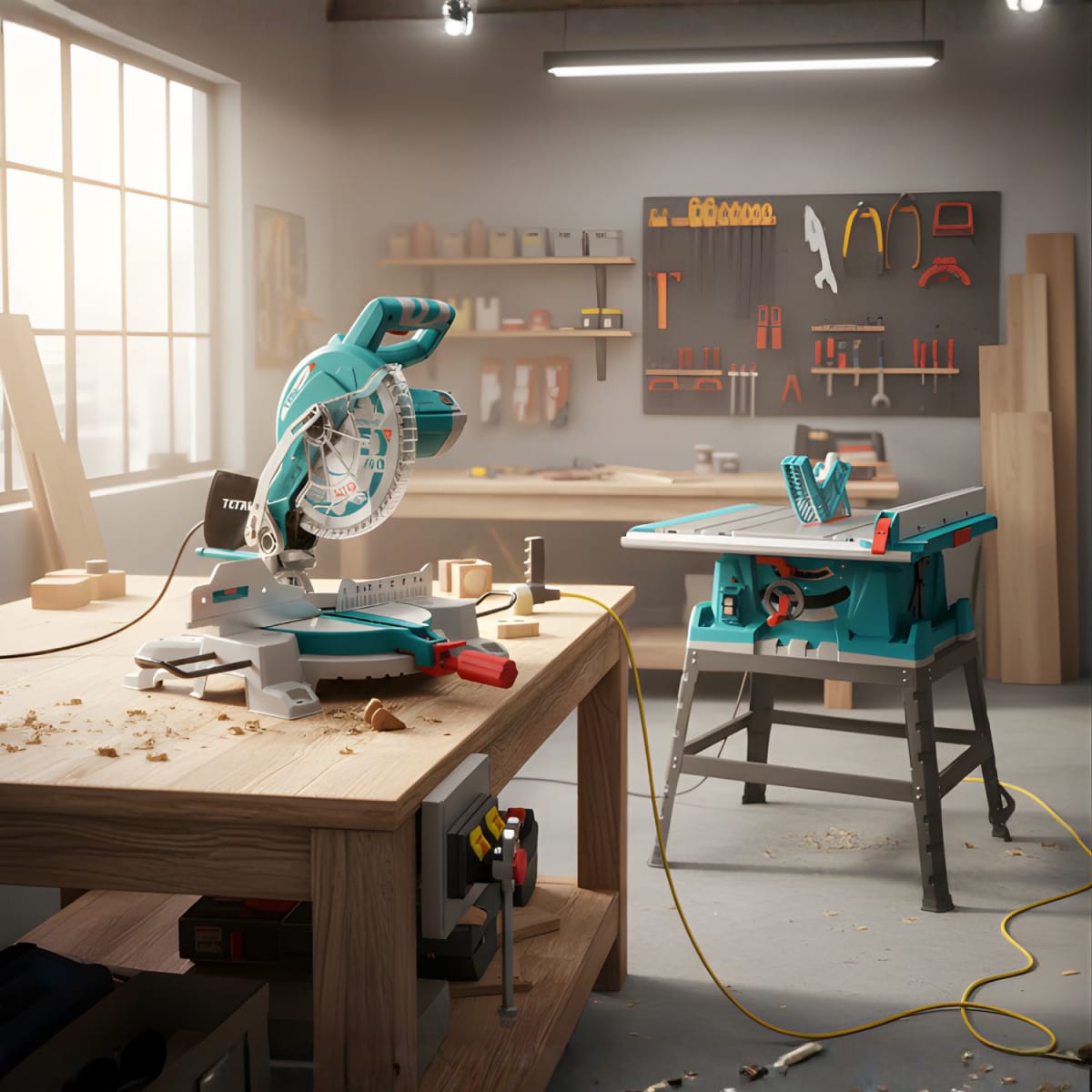 Sierra ingleteadora 1800w 10