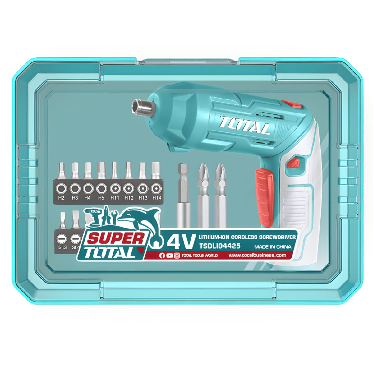Destornillador Inalámbrico 4nm 4v Total4