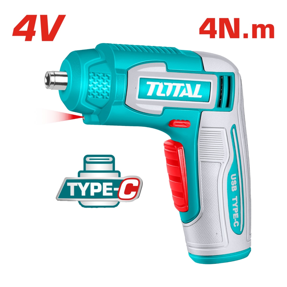 Destornillador Inalámbrico 4v 4nm Total2