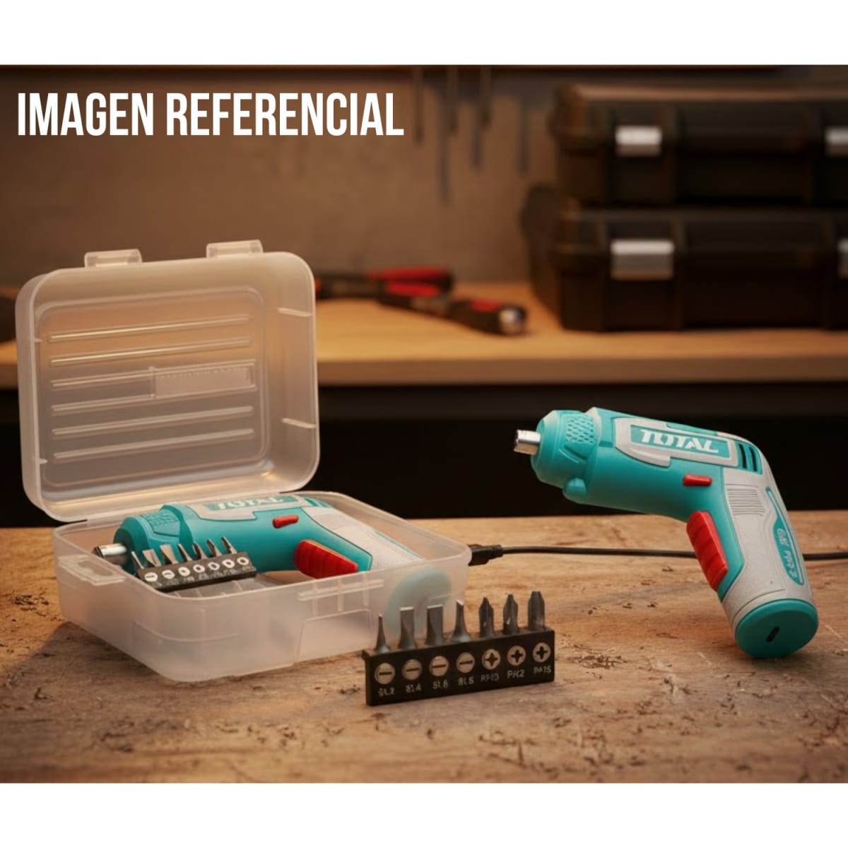 Destornillador Inalámbrico 4v 4nm Total4