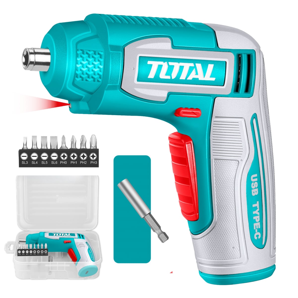 Destornillador Inalámbrico 4v 4nm Total1