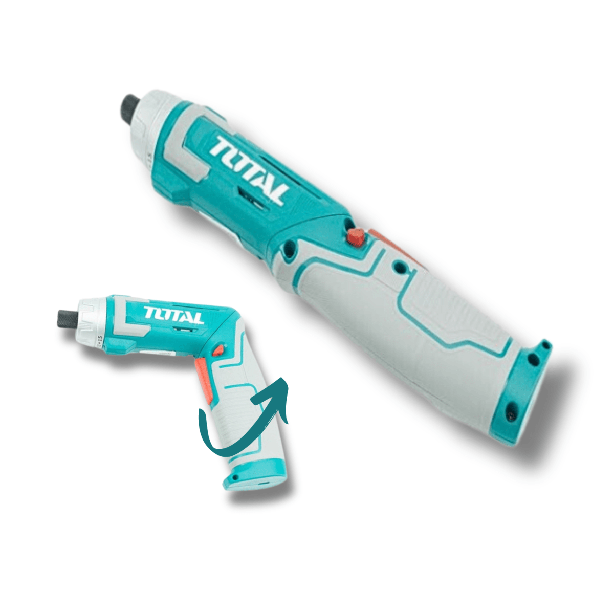 Destornillador 8v + maletin y accesorios Total4