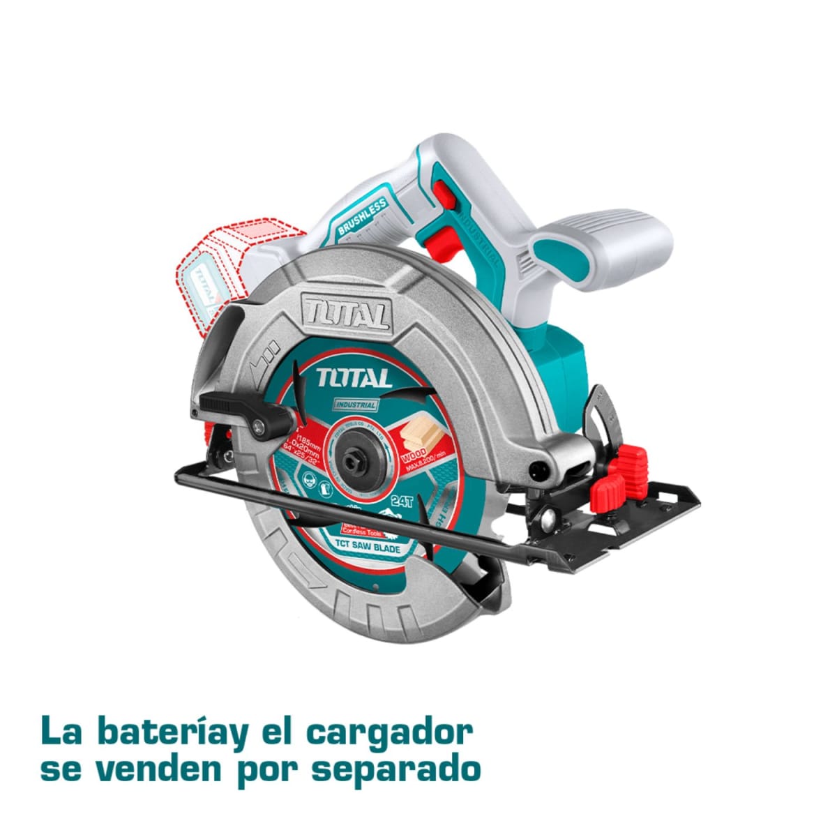 Sierra Circular 7''1/4 20v Brushless Total3