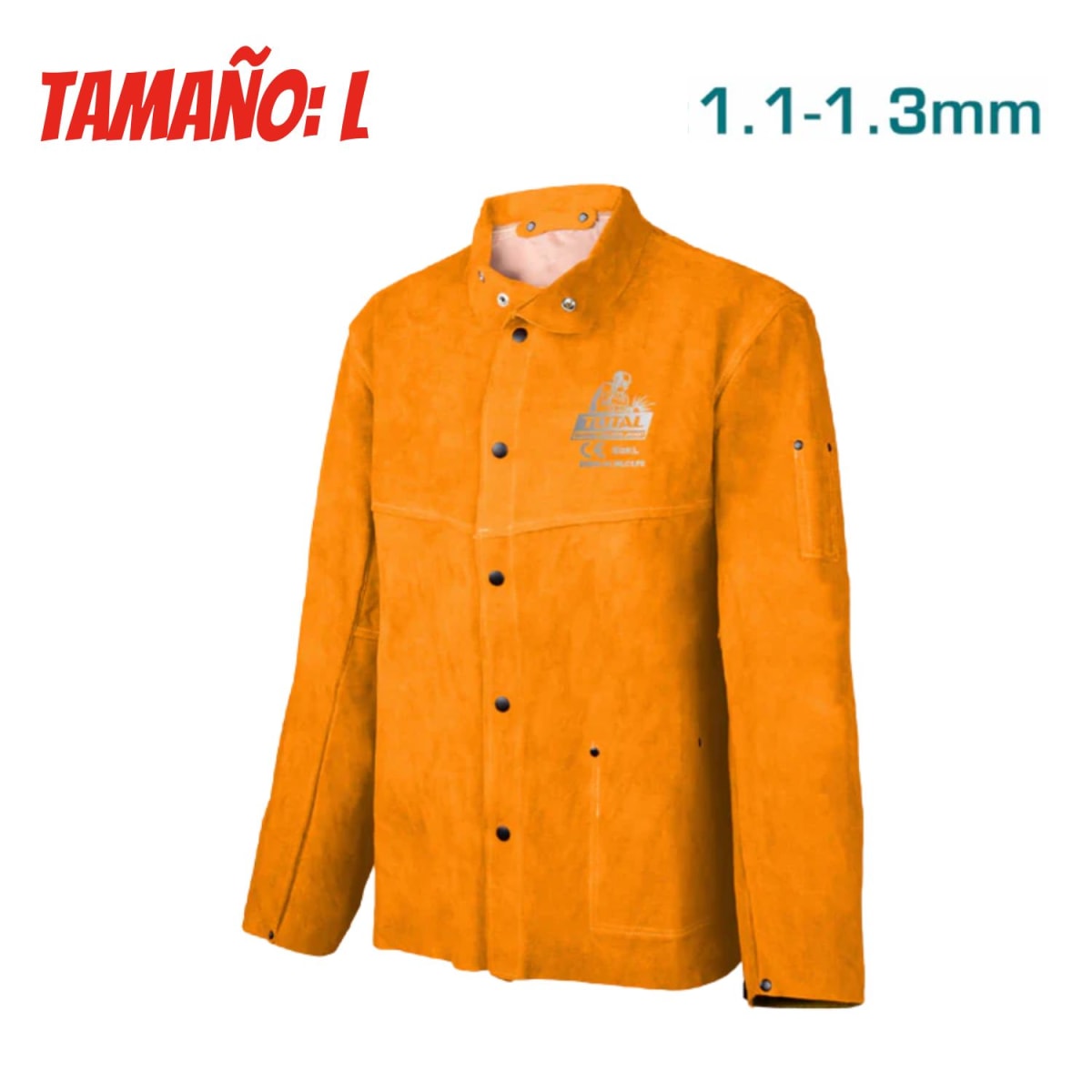 Chaqueta De Soldador De Cuero Total4