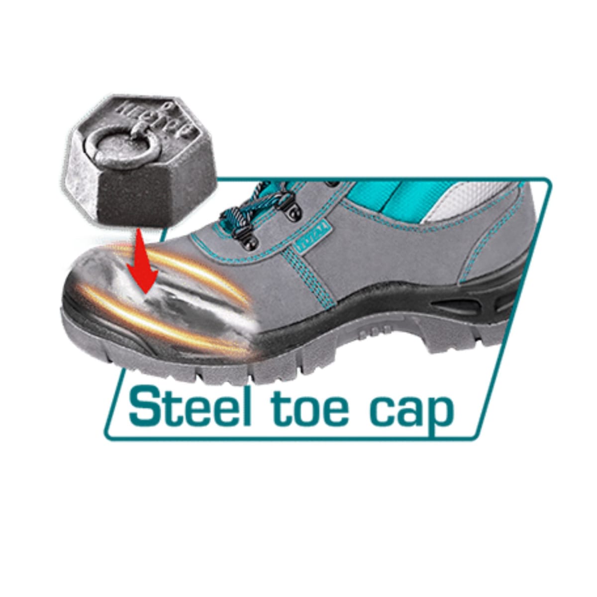 BOTAS DE SEGURIDAD SB PUNTA ACERO SUELA PU DOBLE DENSIDAD talla 423