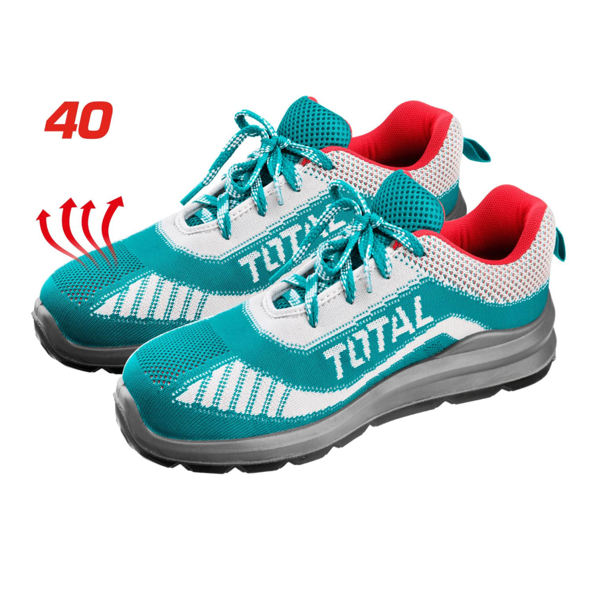 BOTAS SEGURIDAD RESPIRABLE SB PUNTA ACERO SUELA PU DOBLE DENSIDAD talla 402