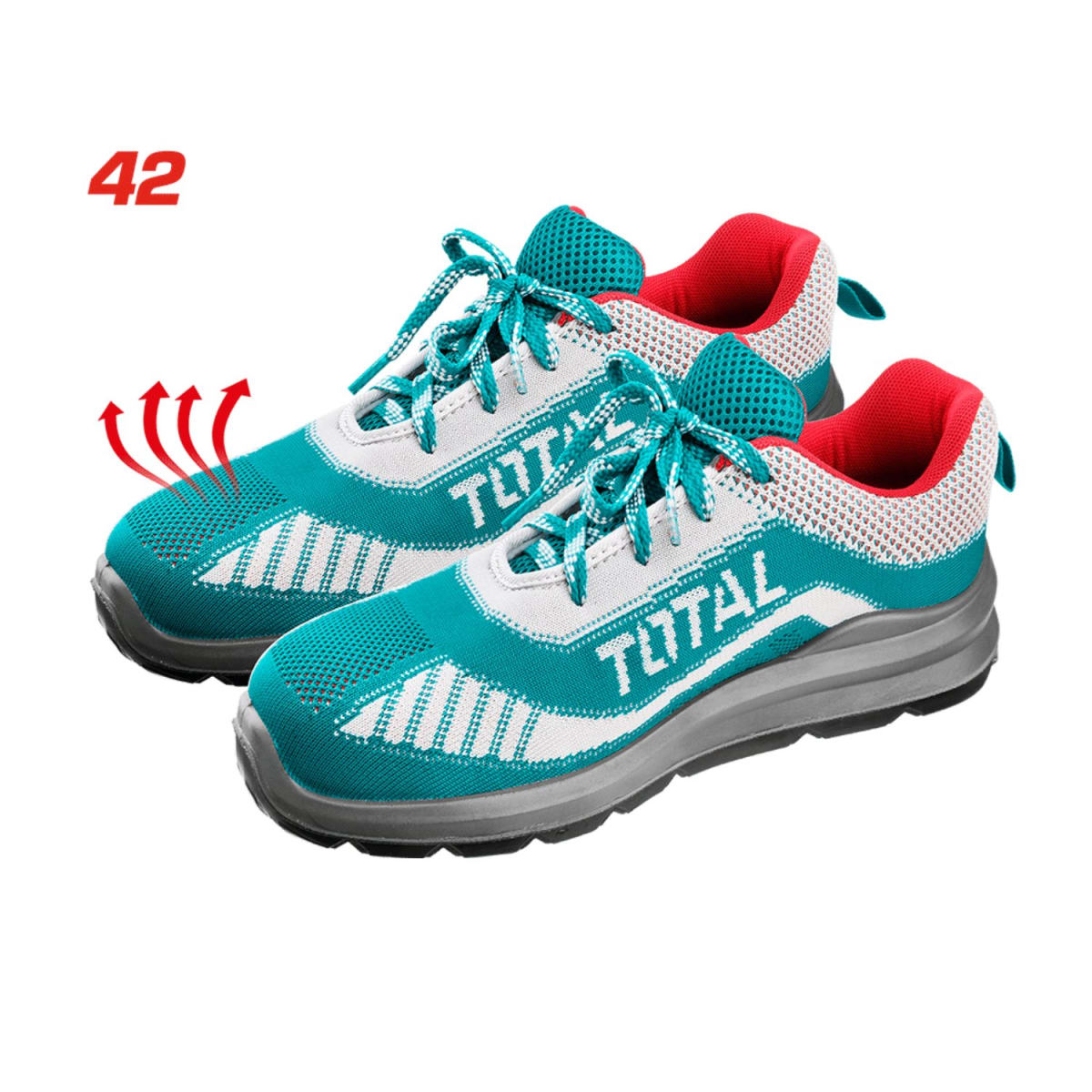 BOTAS SEGURIDAD RESPIRABLE SB PUNTA ACERO SUELA PU DOBLE DENSIDAD talla 422