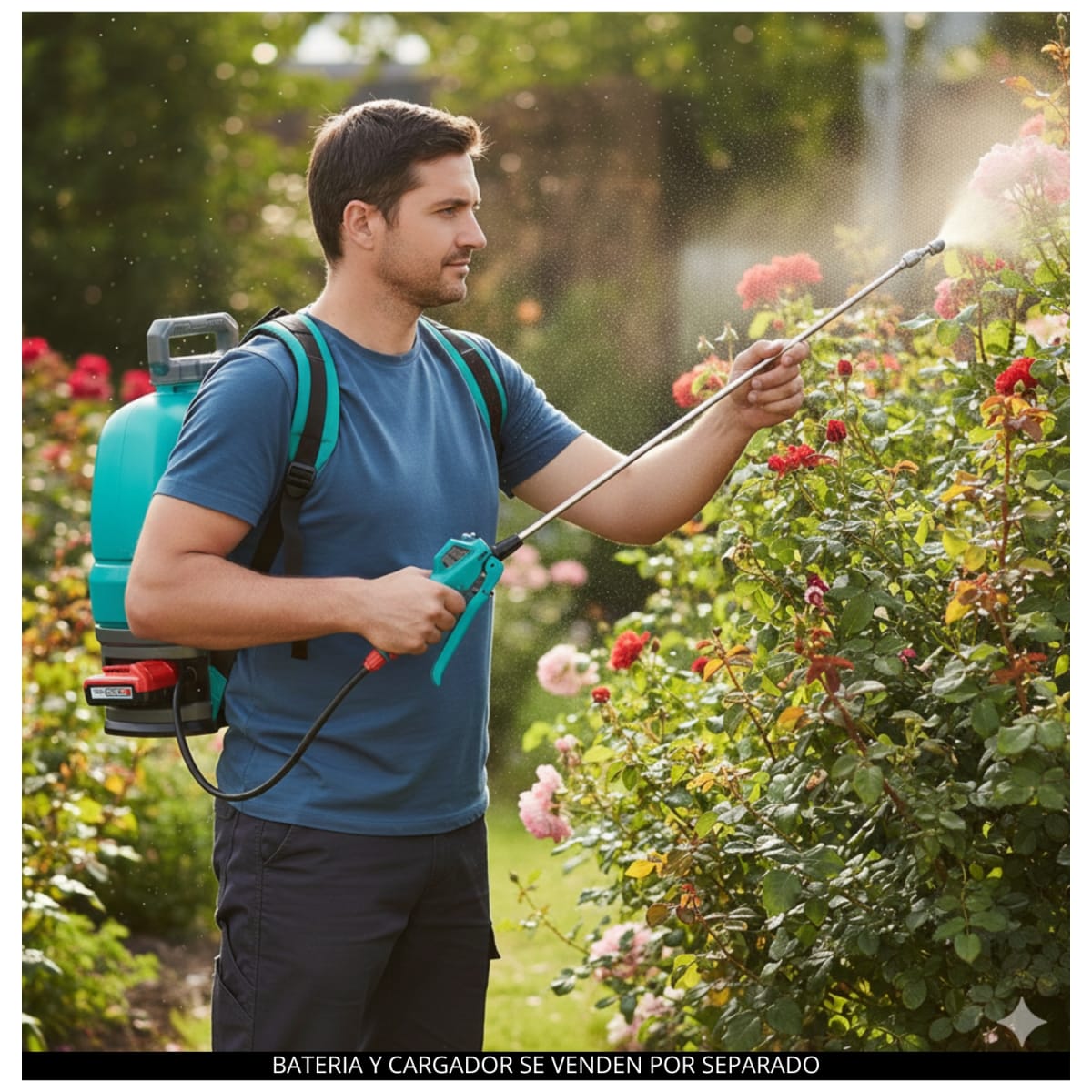 Mochila Fumigadora Inalambrica 16Litros (Equipo Solo) 20v Total4