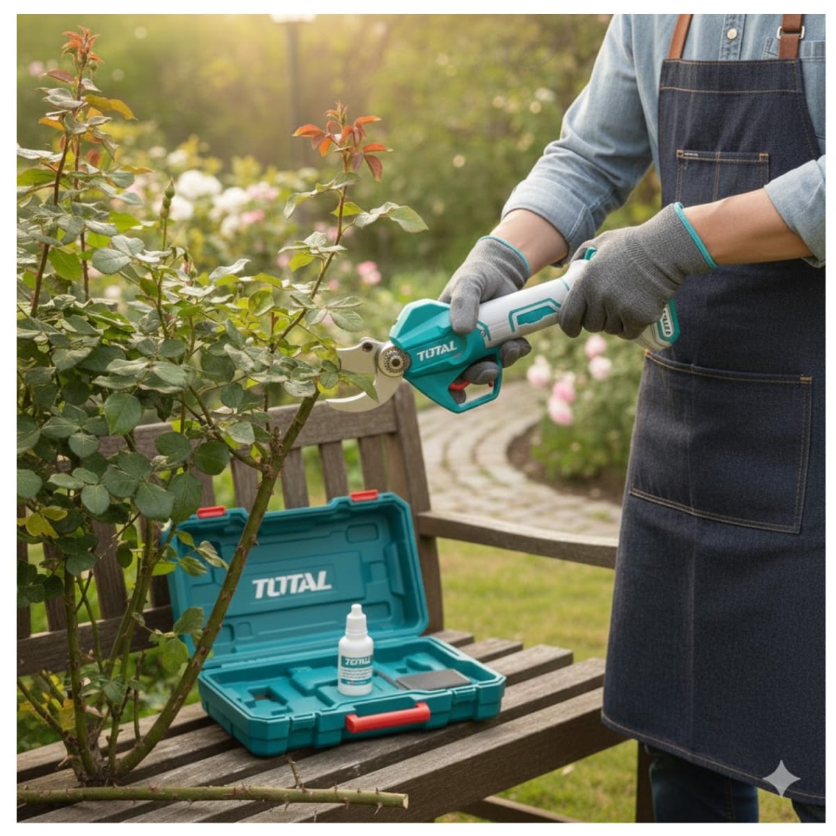 Tijera Li-On 20v Corte 20-30mm con Batería y Cargador Total3