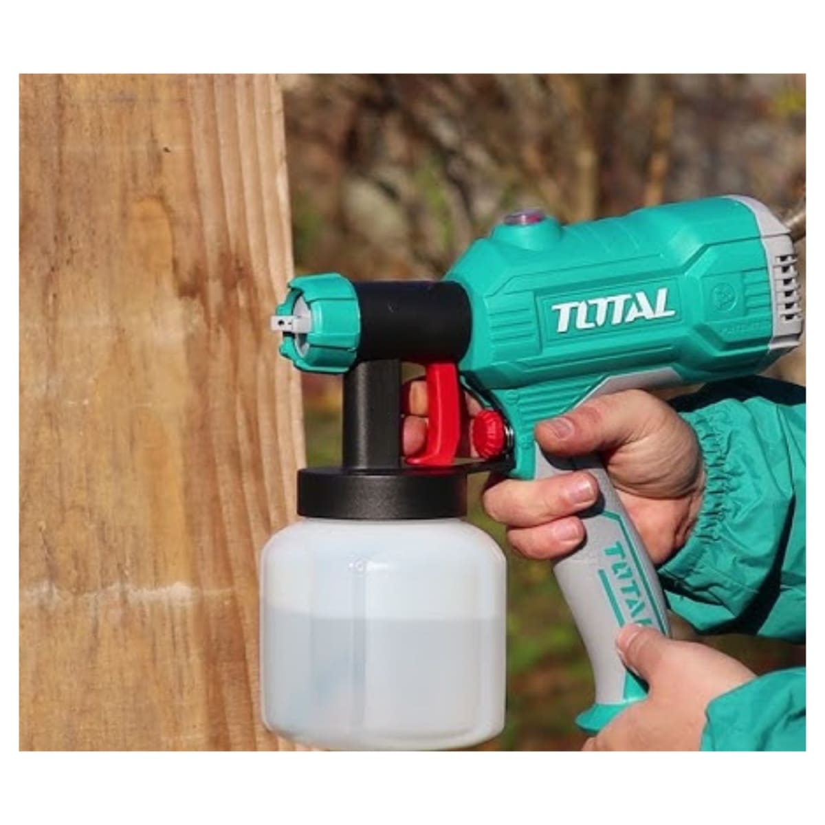 Pistola para pintar 450w 800 ml Total5