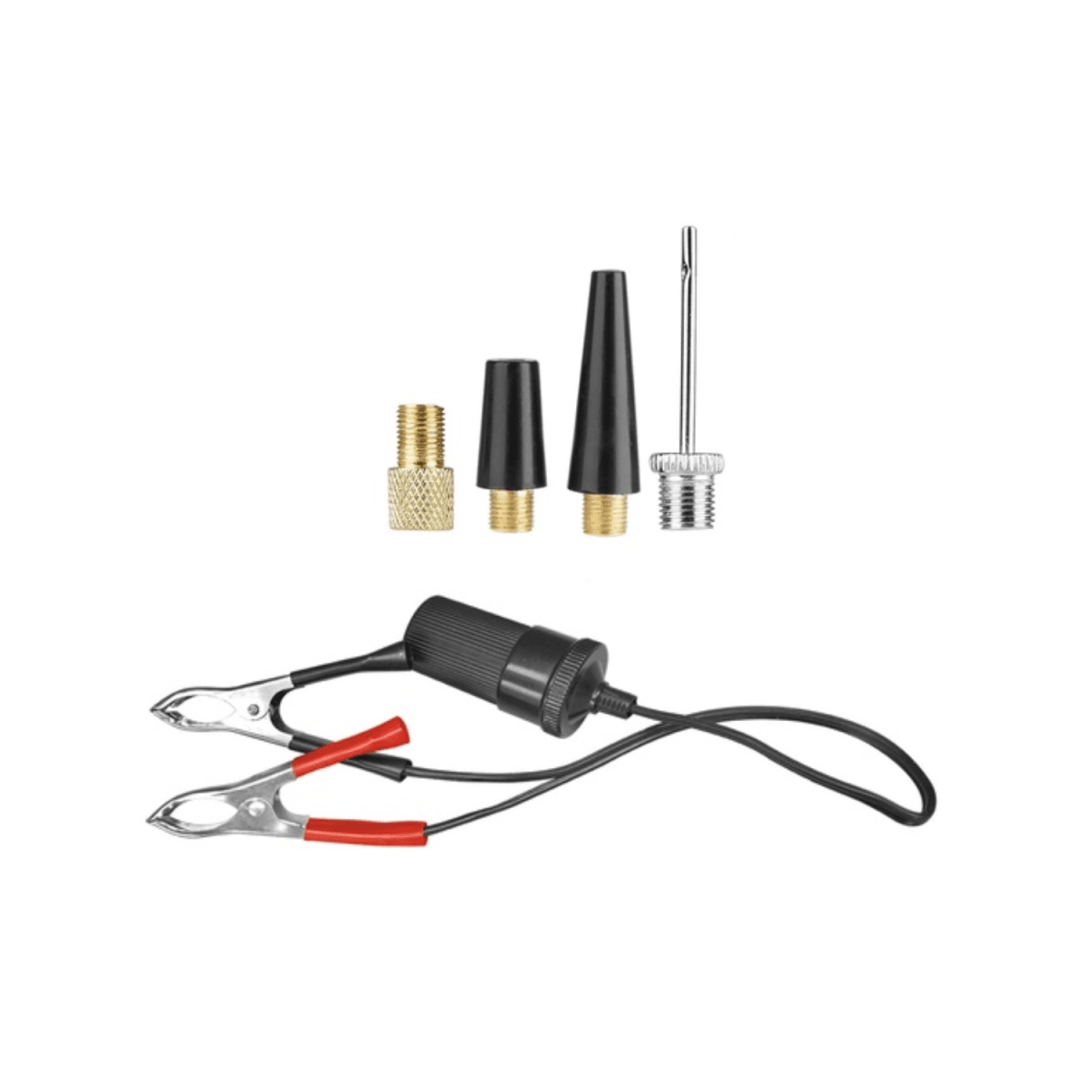 Minicompresora 12v 140Psi con accesorios Total2